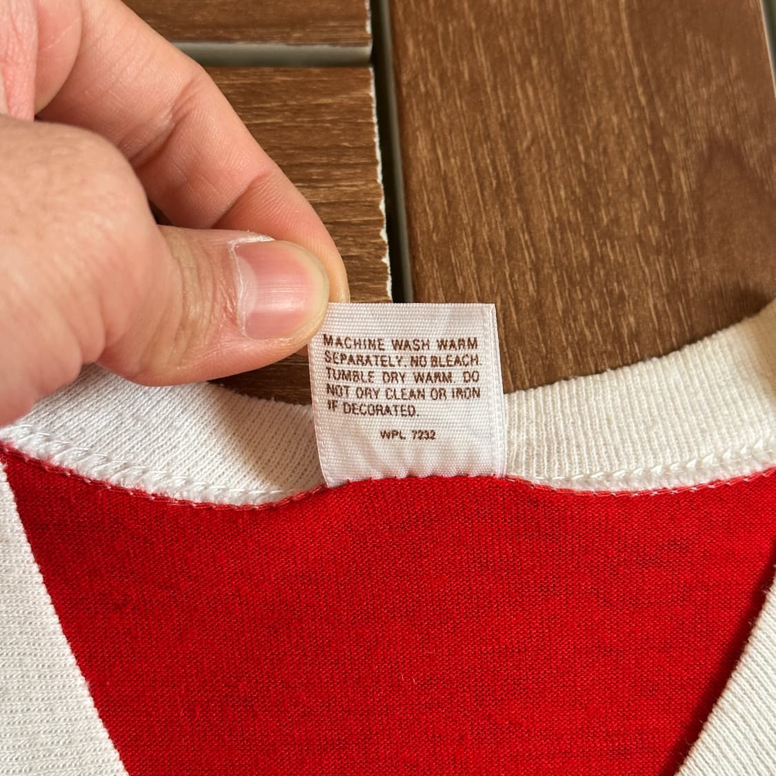 80‘s Sports Wear usa made jersey 1/2 tee 상품이미지8