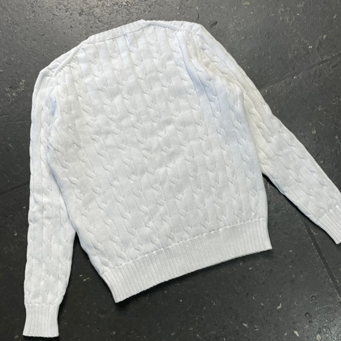 90 폴로 랄프로렌 신형 꽈배기 니트 상품이미지5