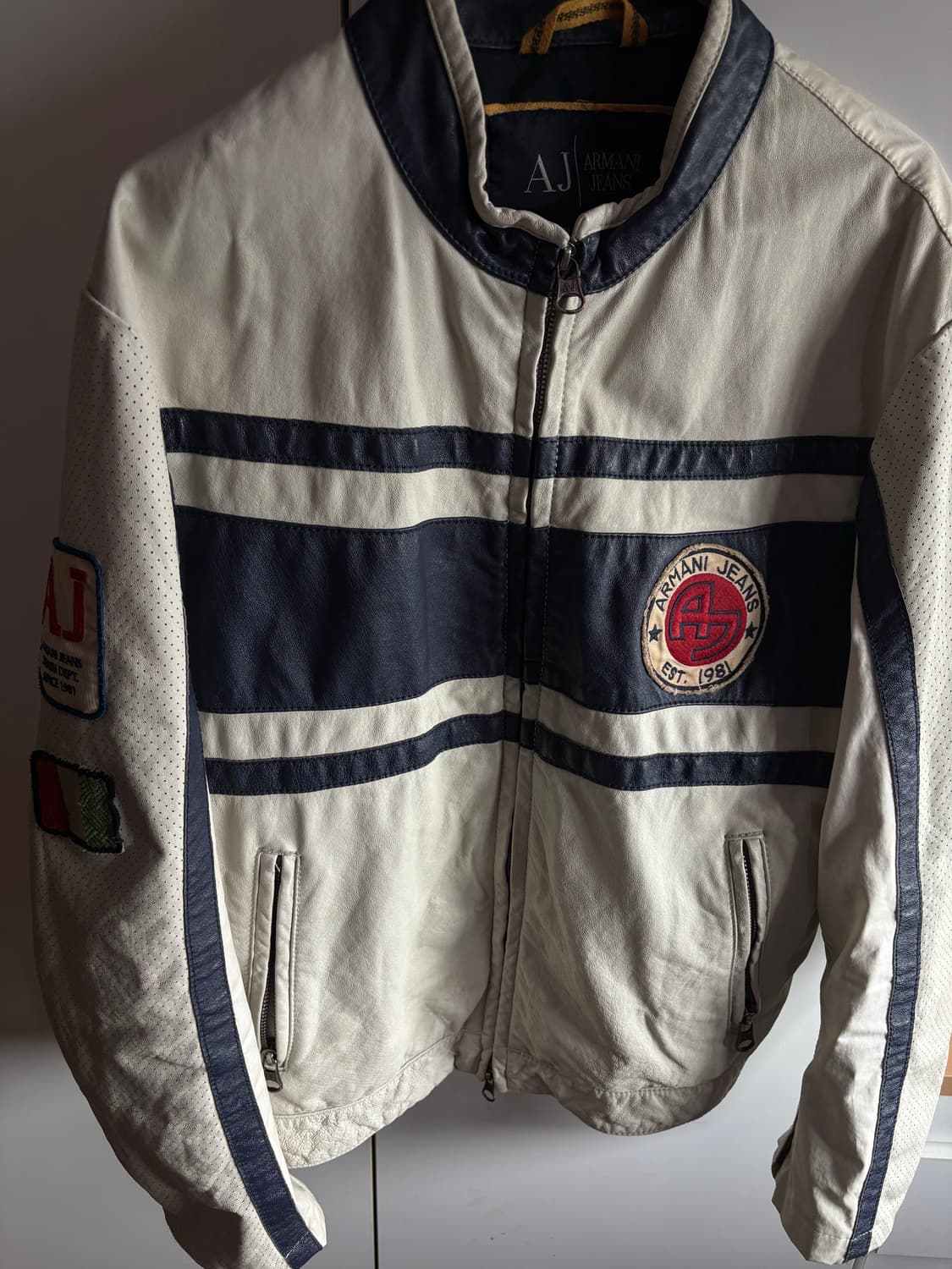 아르마니 진스 라이더자켓 상품이미지1