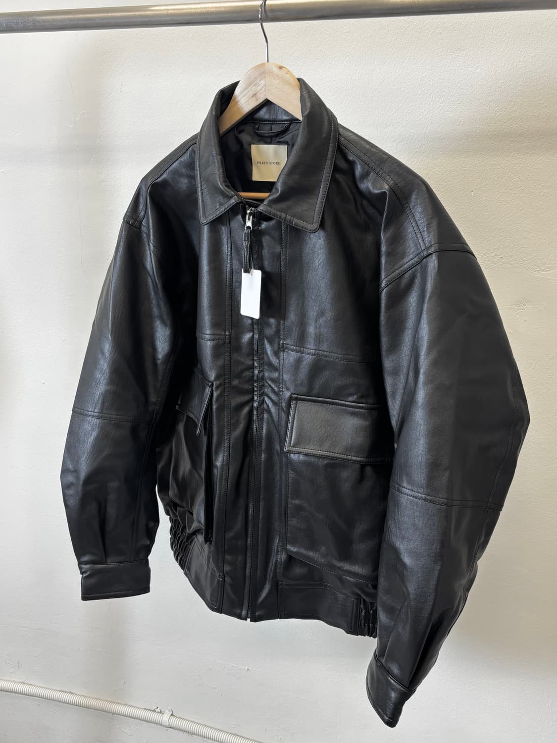 프릭스스토어 레더 가죽 자켓 상품이미지2