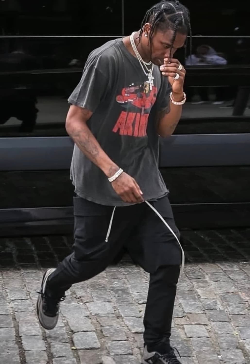 Rick Owens 드로우스트링 프리즈너 팬츠 상품이미지1