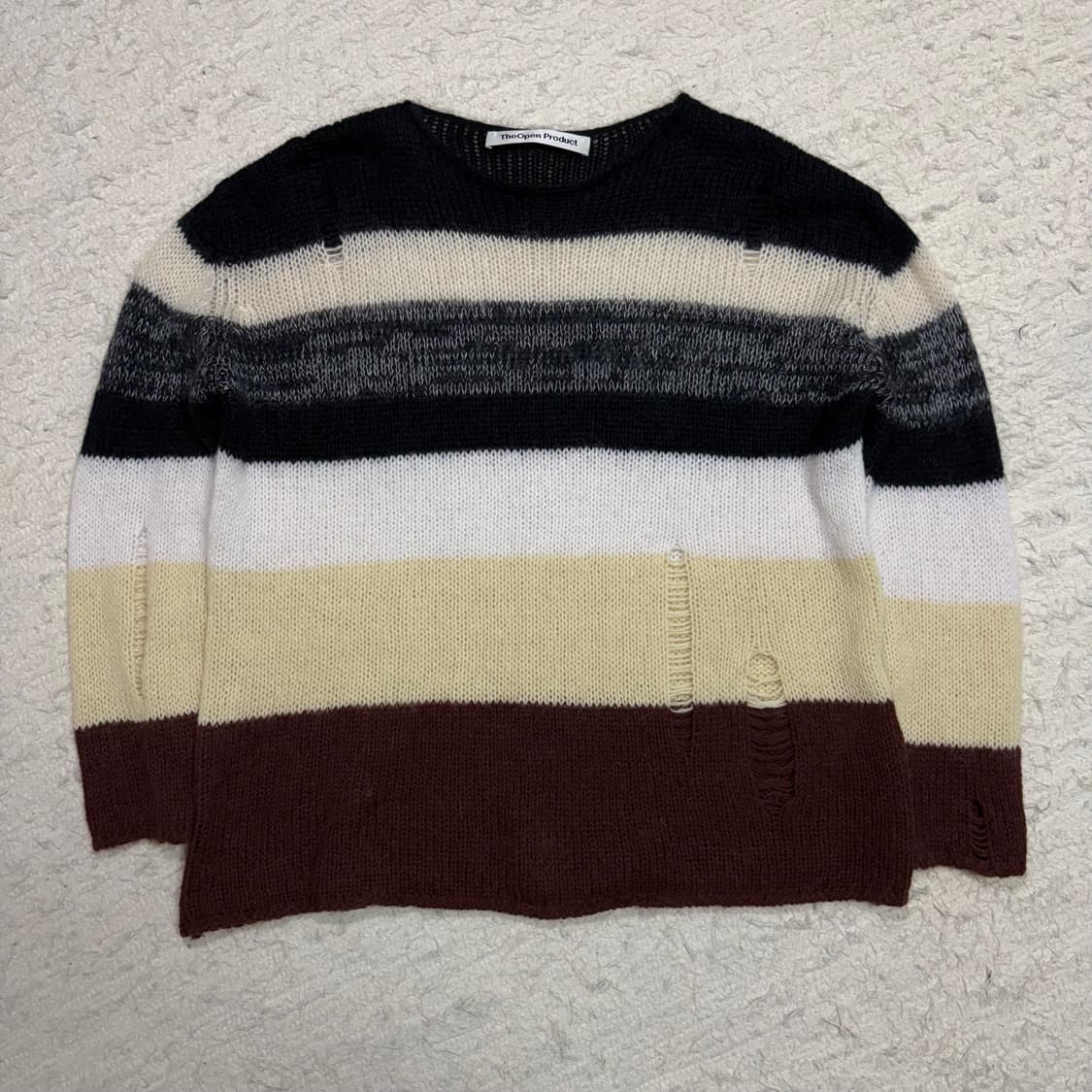 TheOpen Product Multi Stripe Color Kint 상품이미지6