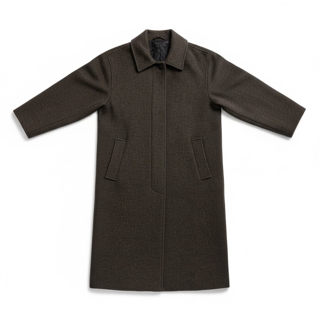 NOMELET 브레스트 울 오버 코트 상품이미지1