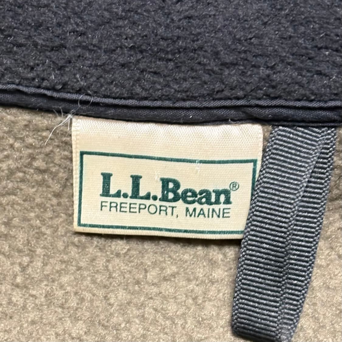 80s 엘엘빈 딥파일 카키 상품이미지6