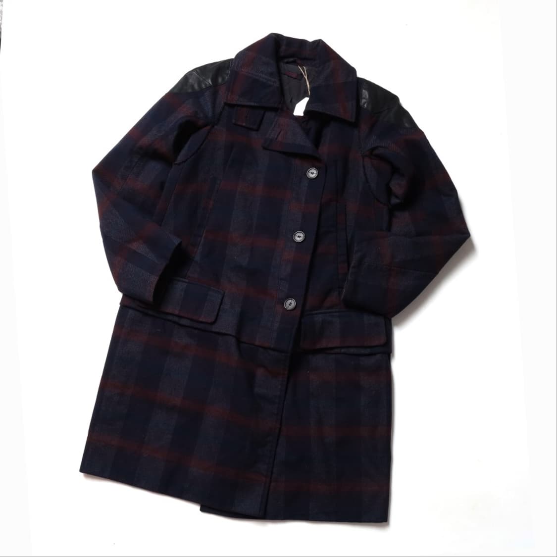 마리떼 Marithe Francois Girbaud Check Coat 상품이미지5