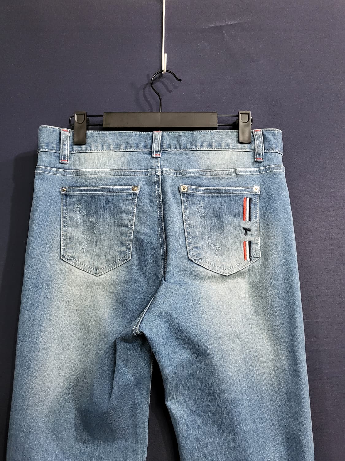 K&J 롤업 스판 데님 팬츠 상품이미지5