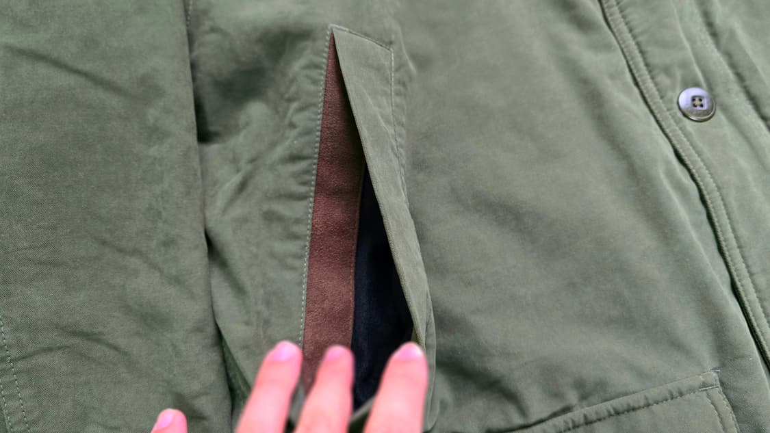 신품급) L.L.BEAN 엘엘빈 올리브 헌팅 자켓 XL 상품이미지3