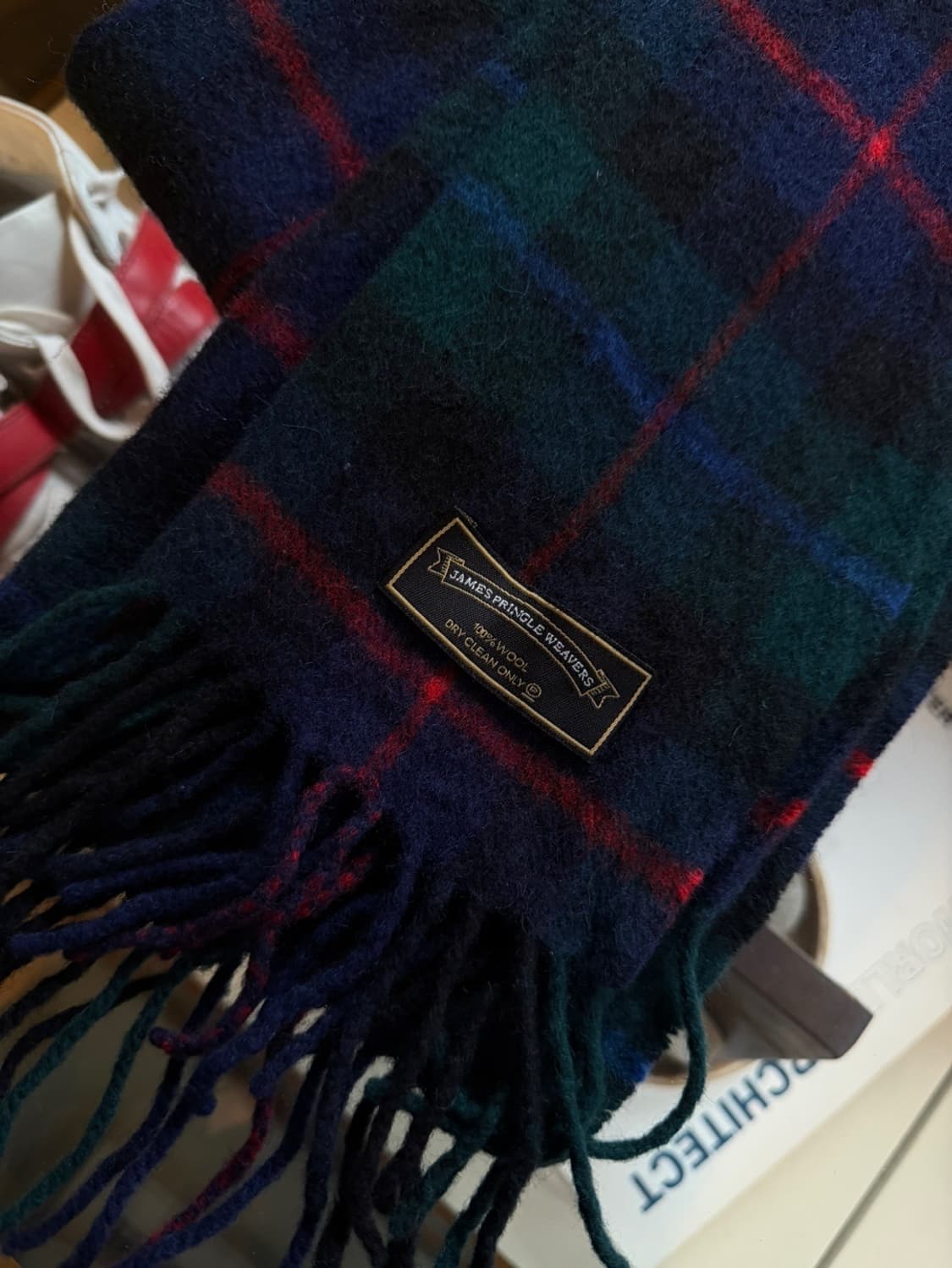 프링글 위버 스코티쉬 램스울 머플러 상품이미지7