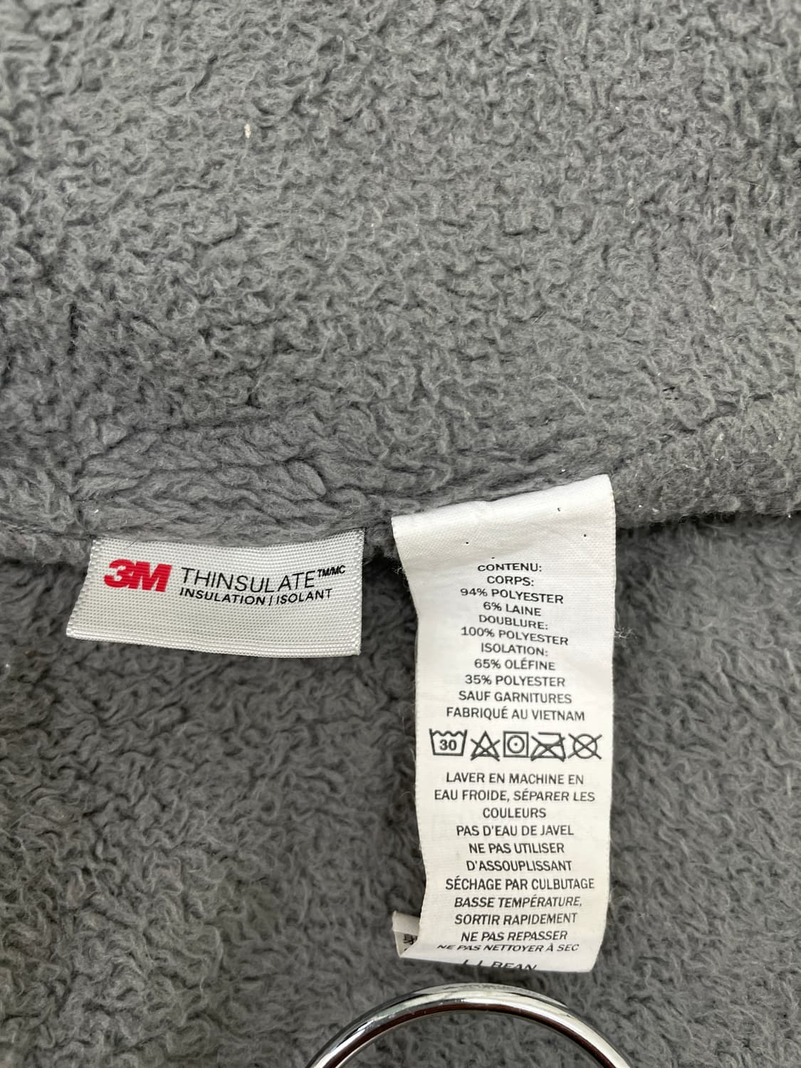 엘엘빈 3M 신슐레이션 안감 셔츠형 플리스 후드 자켓 상품이미지5