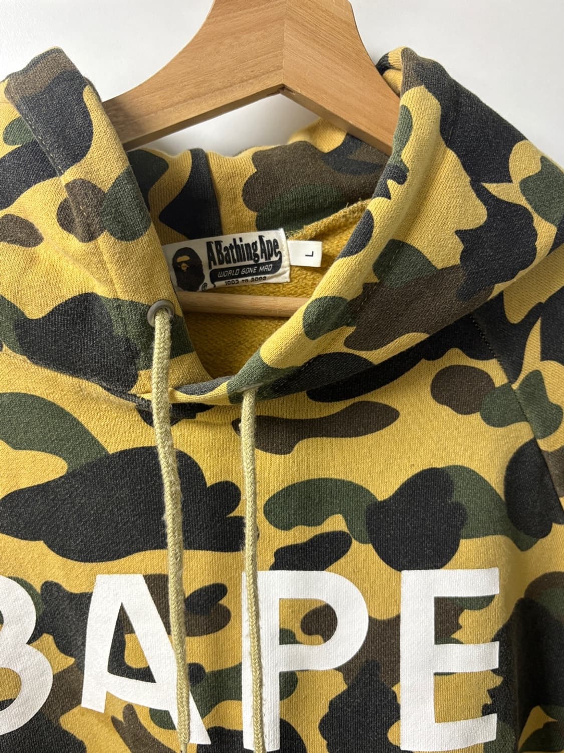 베이프 퍼스트 카모 풀오버 후드 상품이미지3