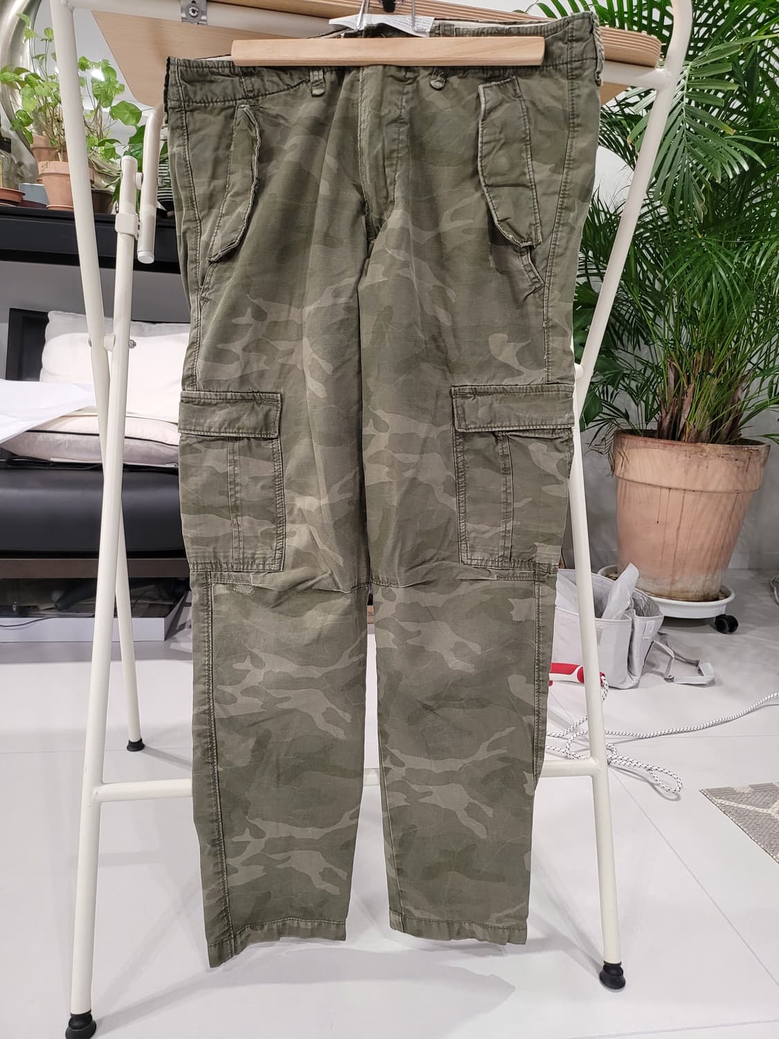 하와이에서 온 빈티지 감성 🌴 아베크롬비 카모 카고 팬츠 (W31) 상품이미지1