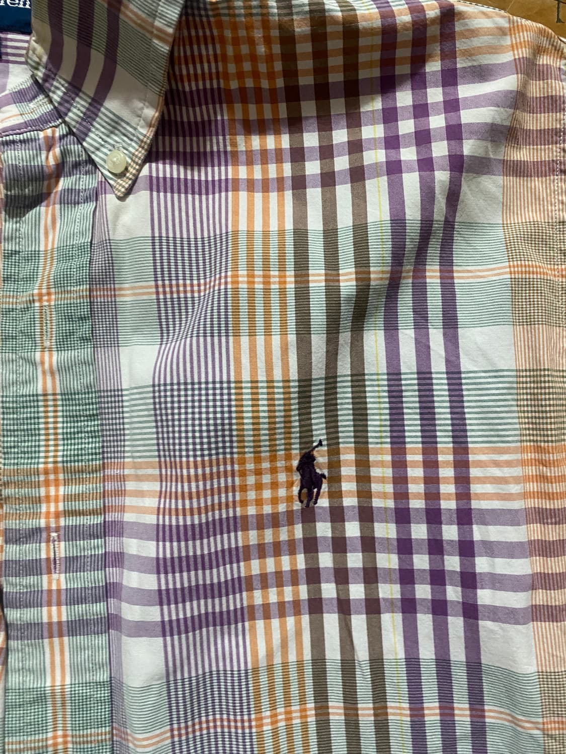 폴로 랄프로렌 체크 남방 105 상품이미지2