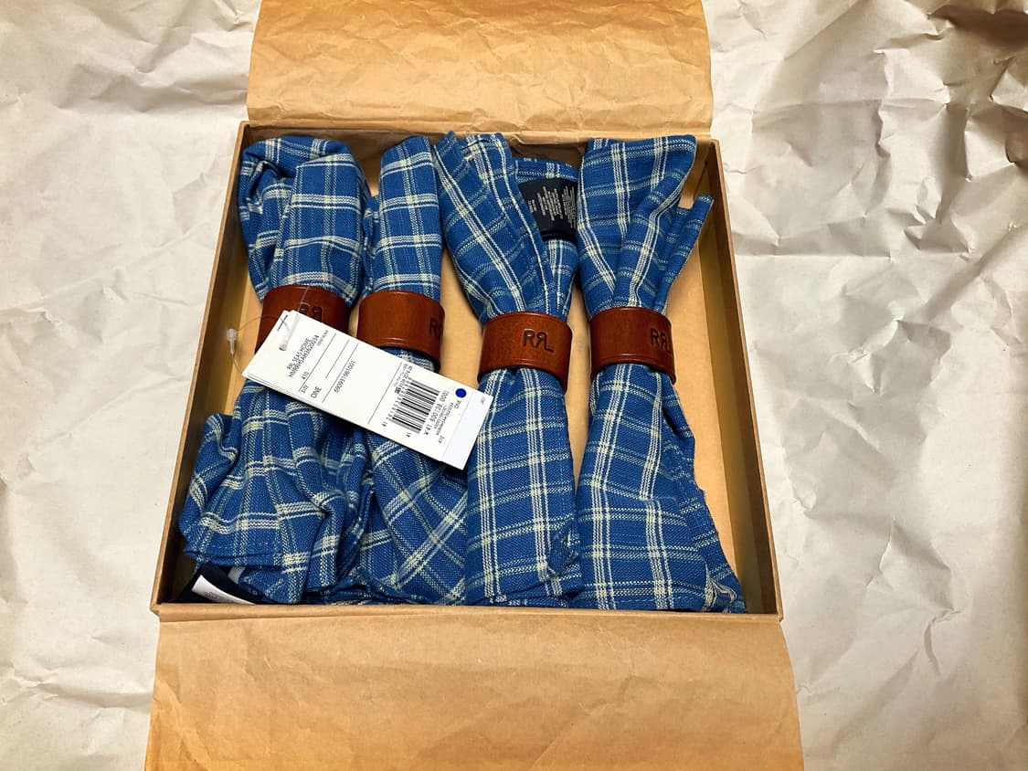 더블알엘 Rrl homespun napkin set 상품이미지3