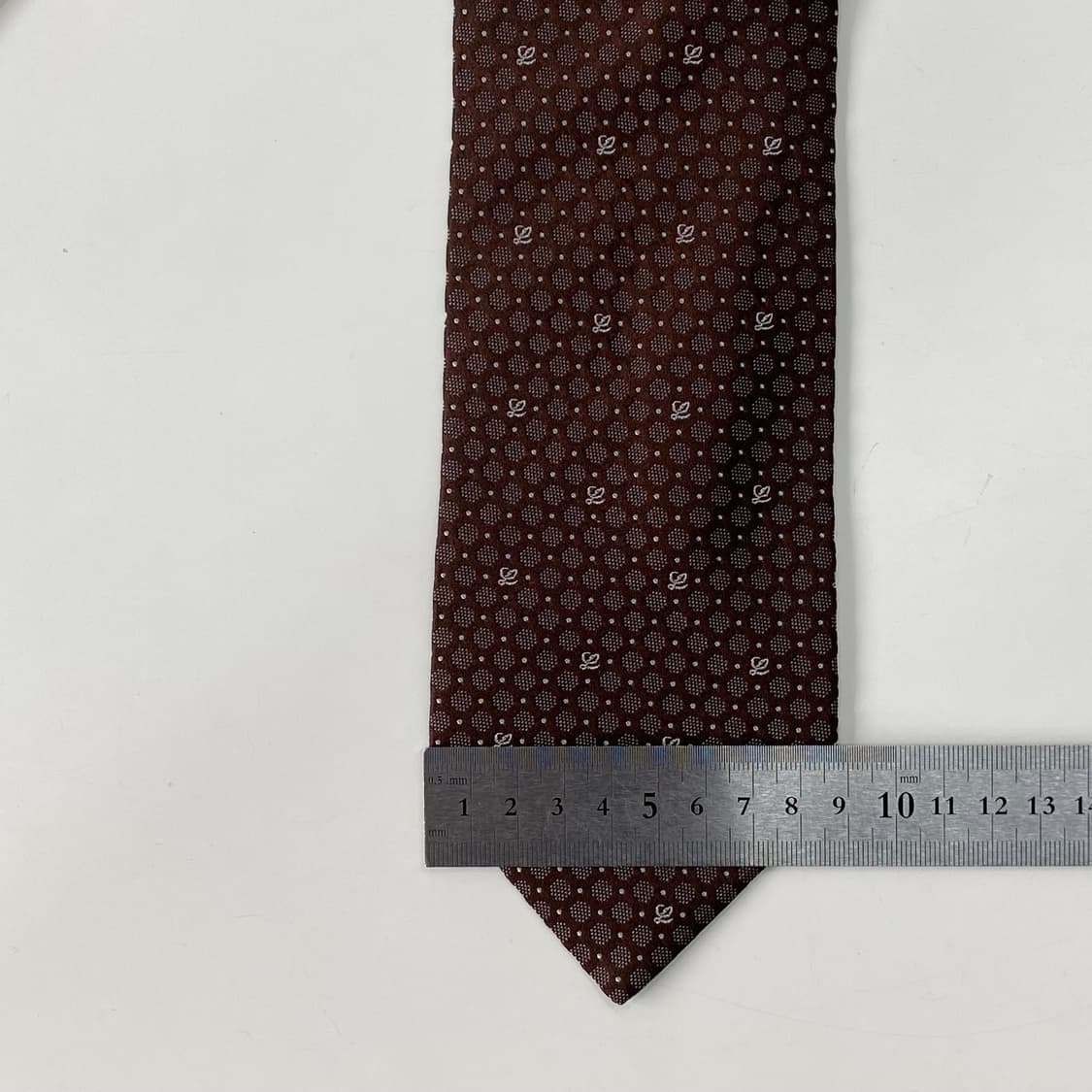 로에베(LOEWE) 모노그램 정품 명품넥타이 8.6cm 상품이미지7