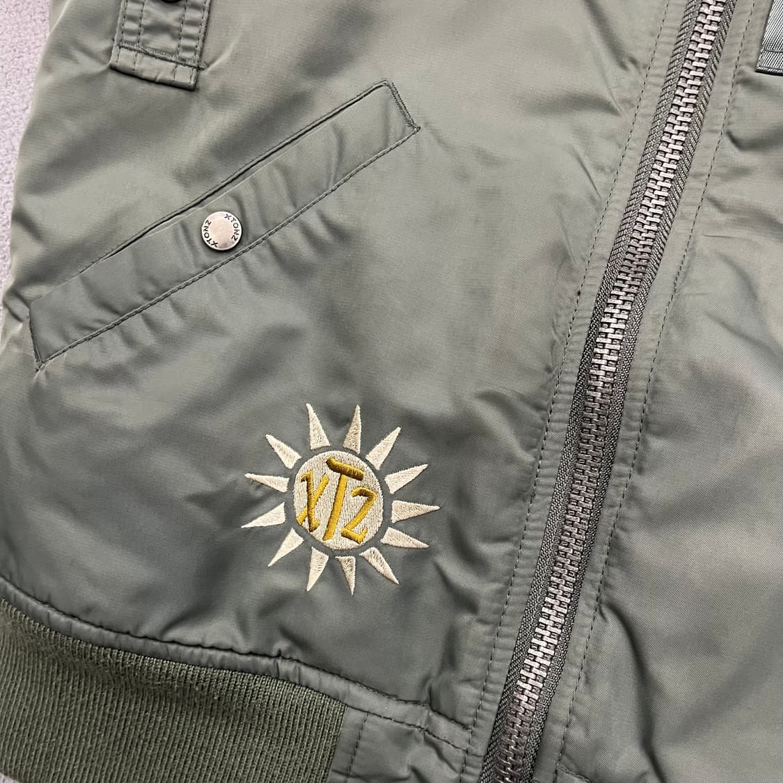 M XTONZ 플라잉 타이거즈 봄버 자켓 상품이미지6