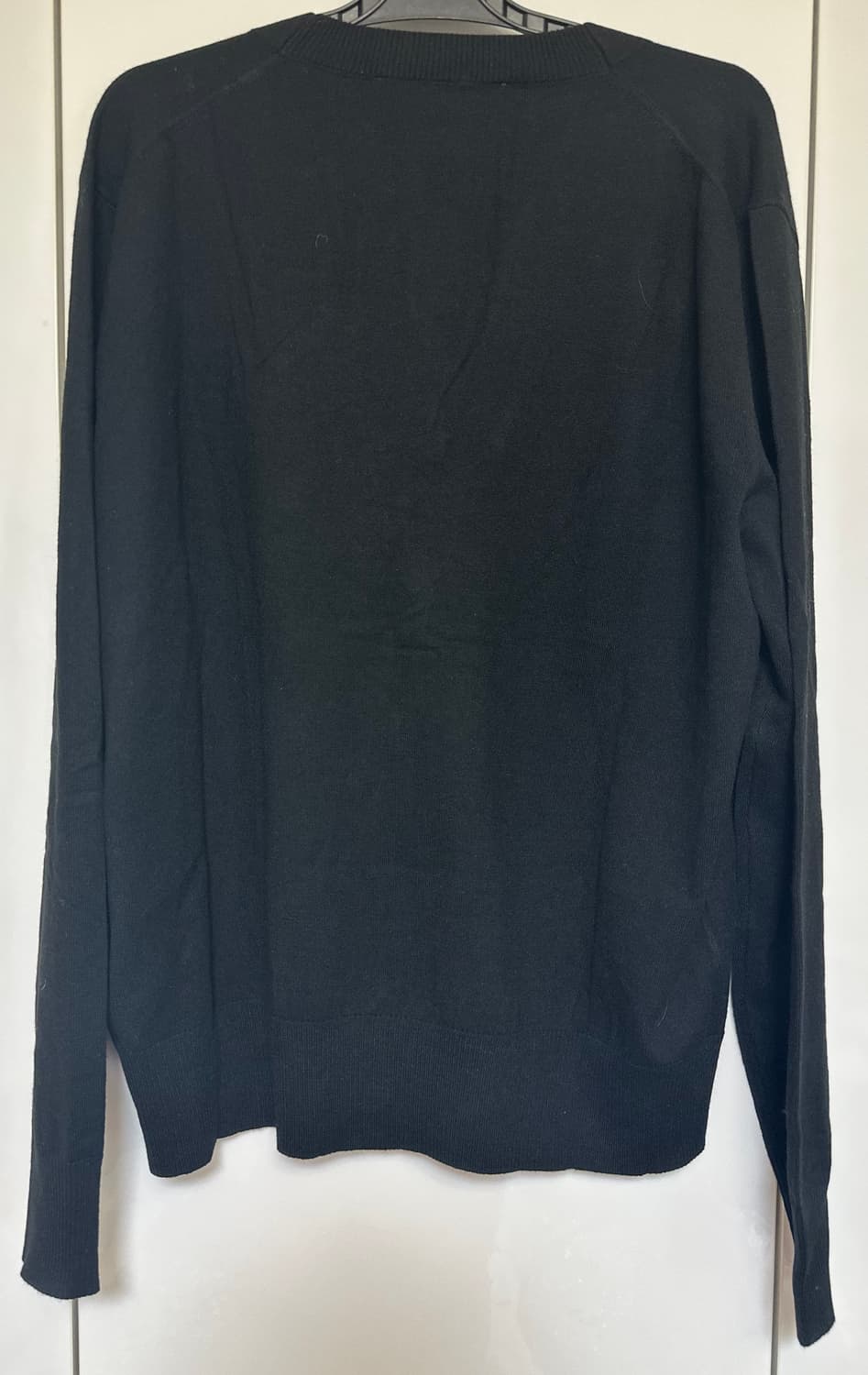 아미 스몰 하트 블랙 울가디건 남여공용 상품이미지5