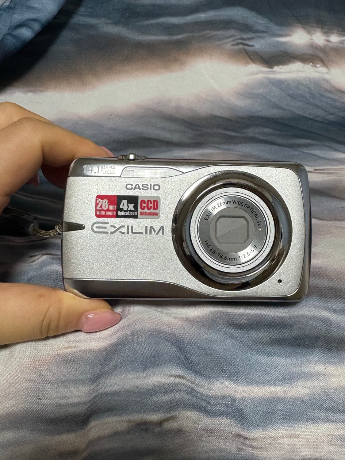 카시오 exilim z550 카메라 실버🤍✨/한국어⭕️ 상품이미지1