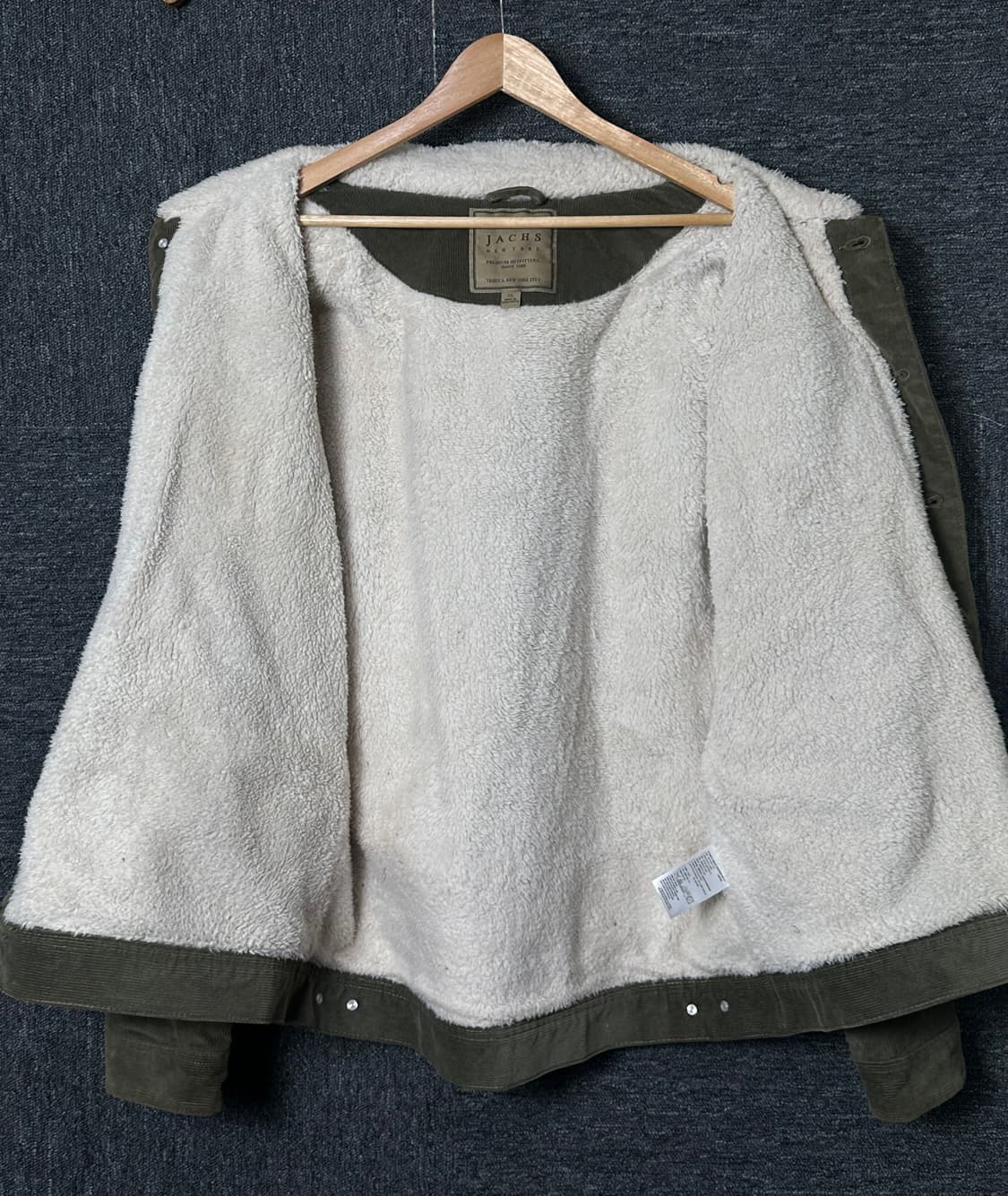 JACHS 코듀로이 양털 자켓 XL 상품이미지3