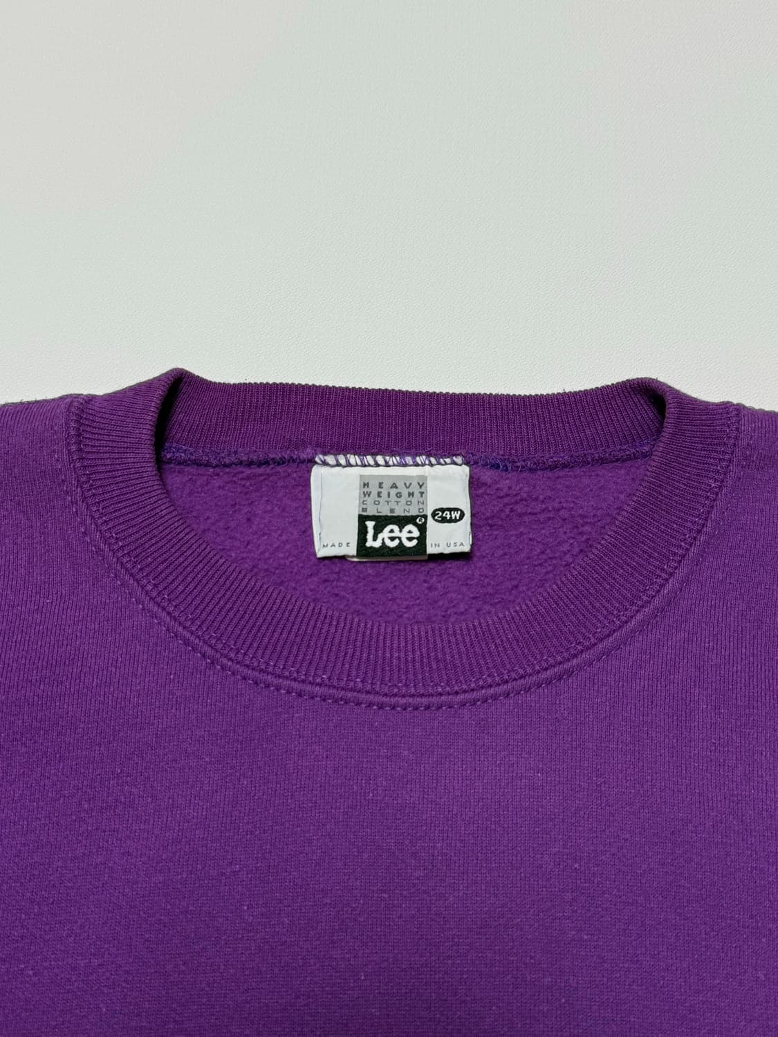 90s LEE 블랭크 스웻 셔츠 50/50 상품이미지3