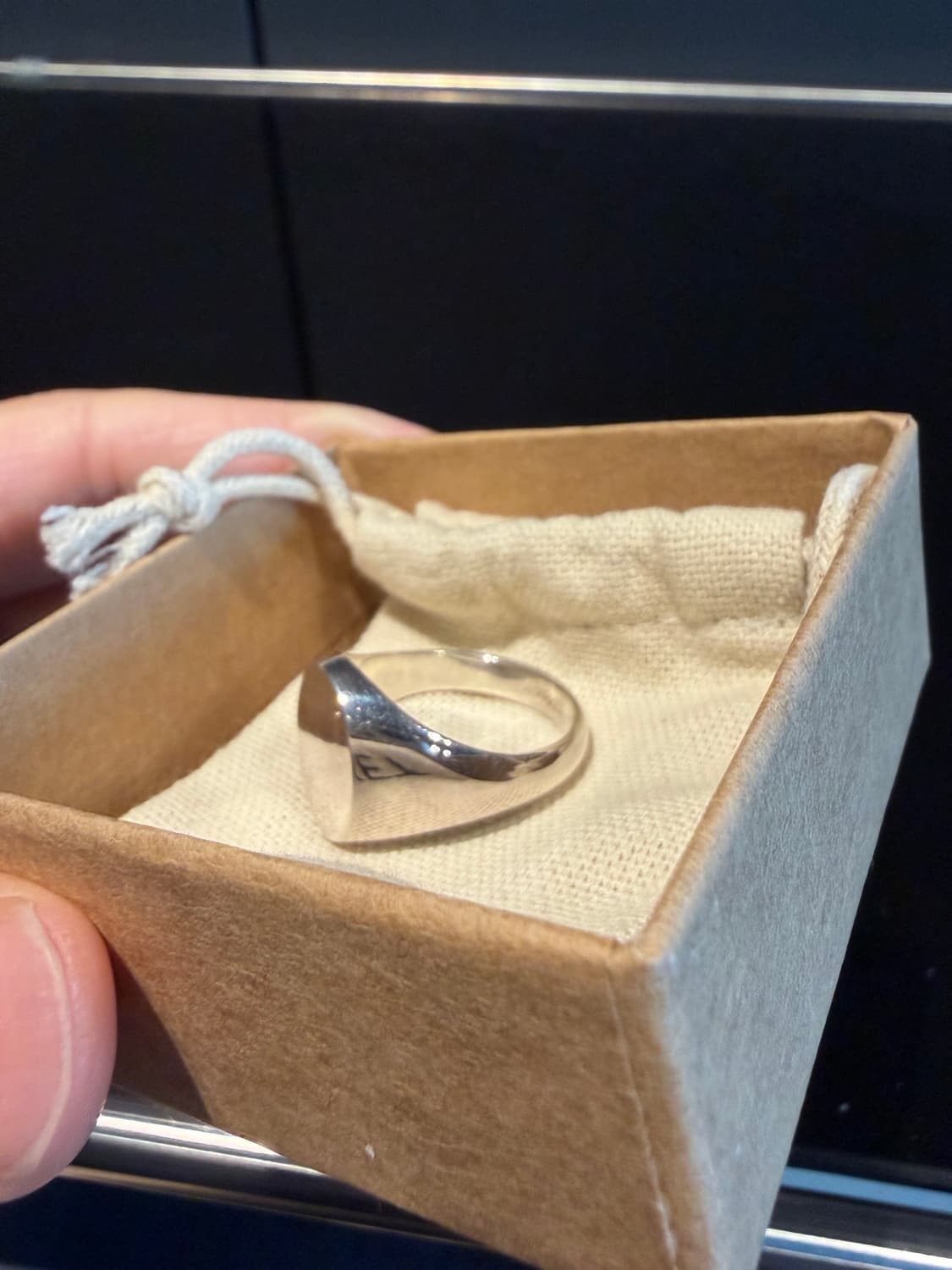 아르켓 스털링실버 시그넷링 M사이즈 (새상품) 상품이미지2