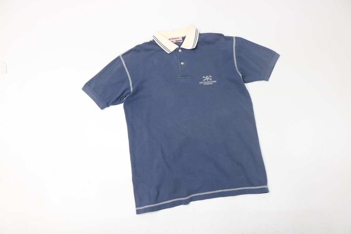 McGREGOR 맥그리거 빈티지 스티치 워크 포로 셔츠 (M) 상품이미지2