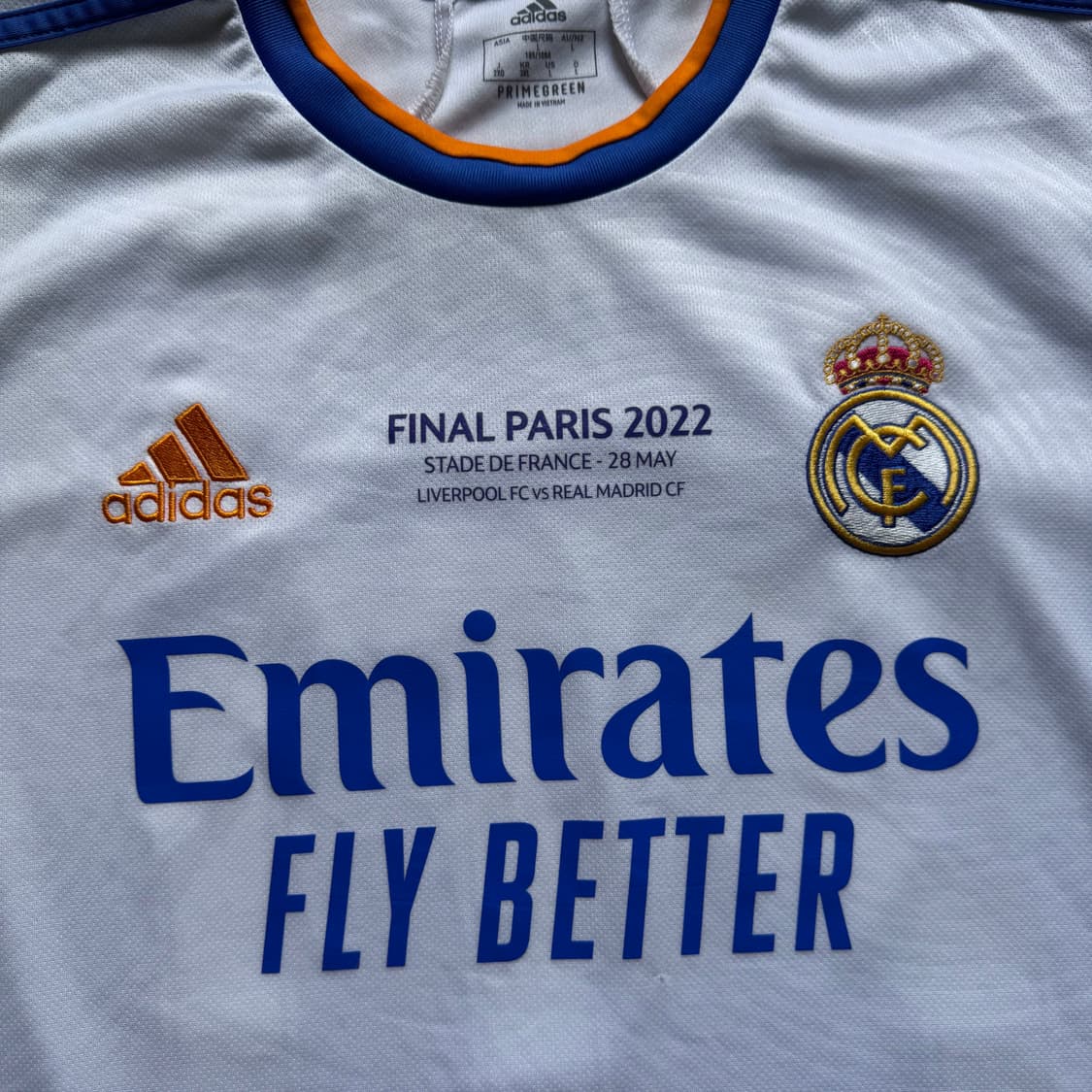 21-22 아디다스 레알마드리드 홈 유니폼 비니시우스 주니어 챔스버전 상품이미지3