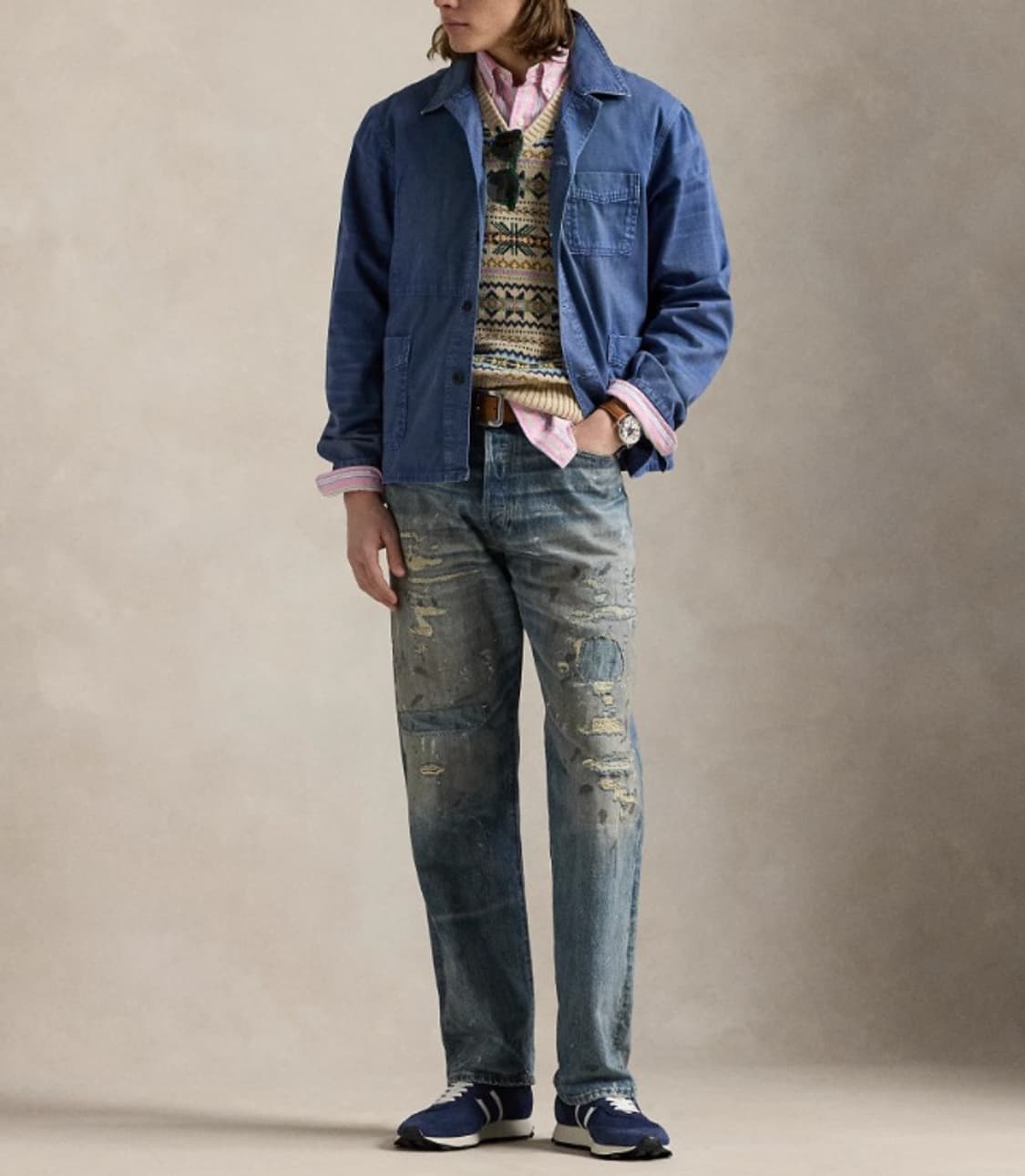 폴로 빈티지클래식 찢청 데님 29/30 상품이미지5