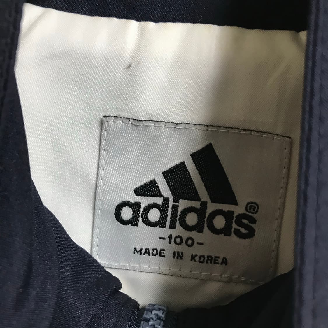 아디다스 00s 흰색 오버핏 바람막이 상품이미지3