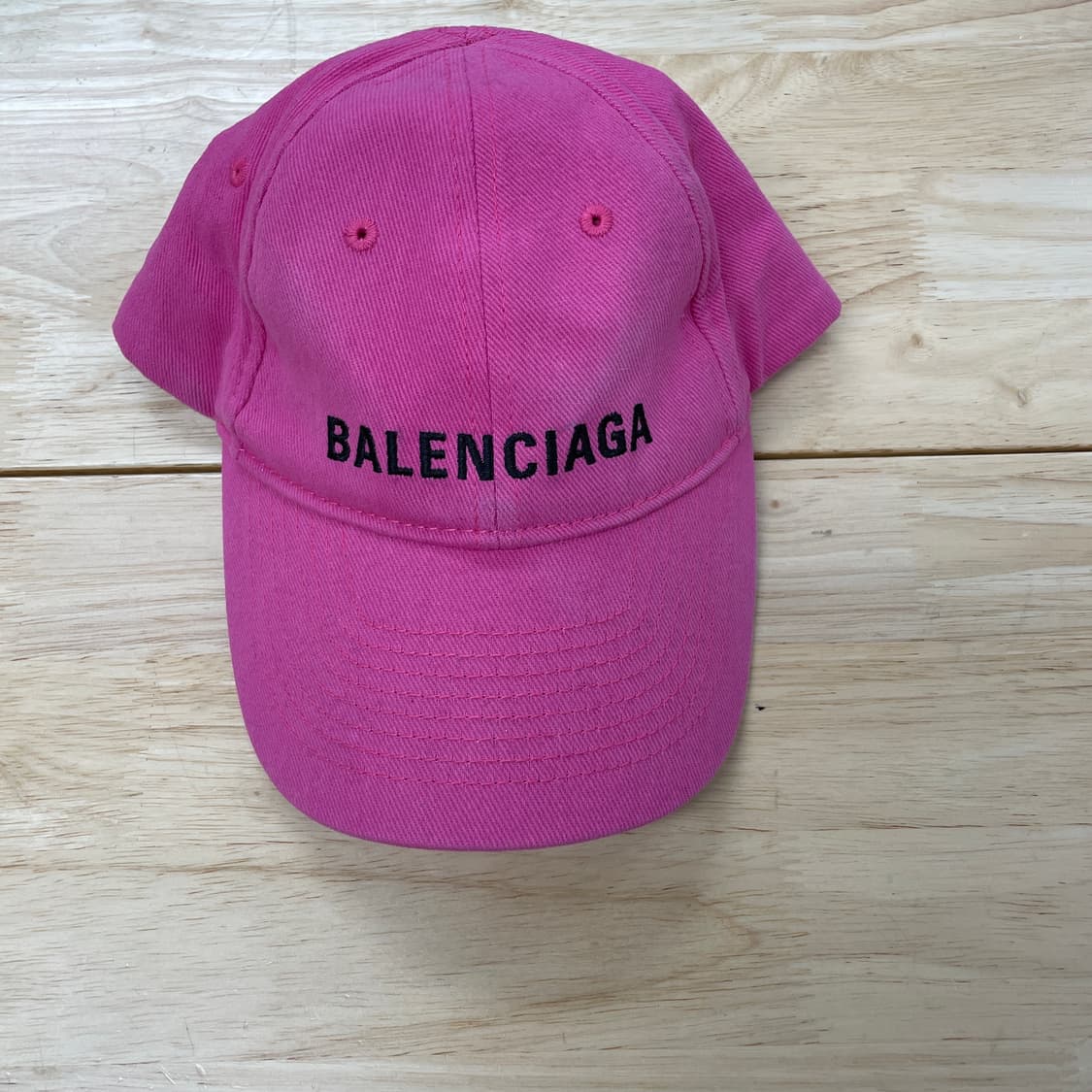 발렌시아가 핑크 볼캡 L 상품이미지2