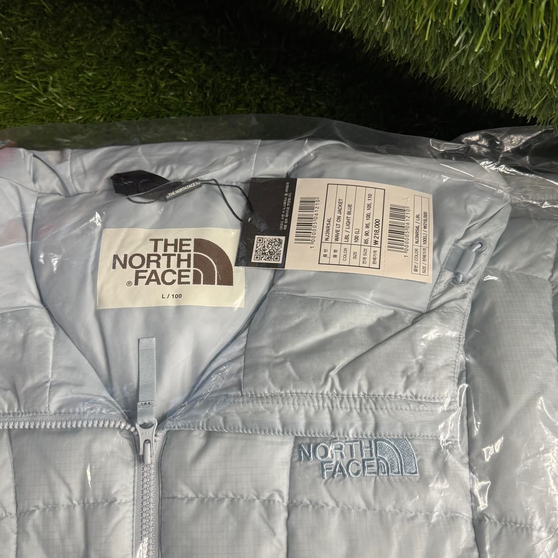 노스페이스 웨이브 LT 온 자켓 라이트 블루 - 25FW 상품이미지2