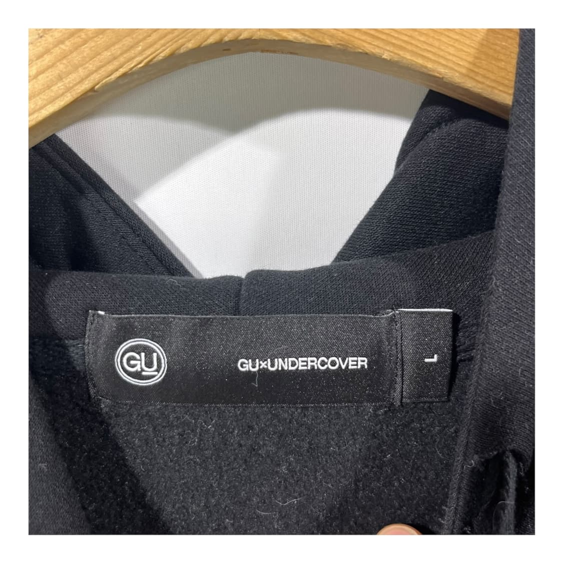 [UNDERCOVER] 지유 언더커버 로즈 프린팅 오버핏 후디 상품이미지4