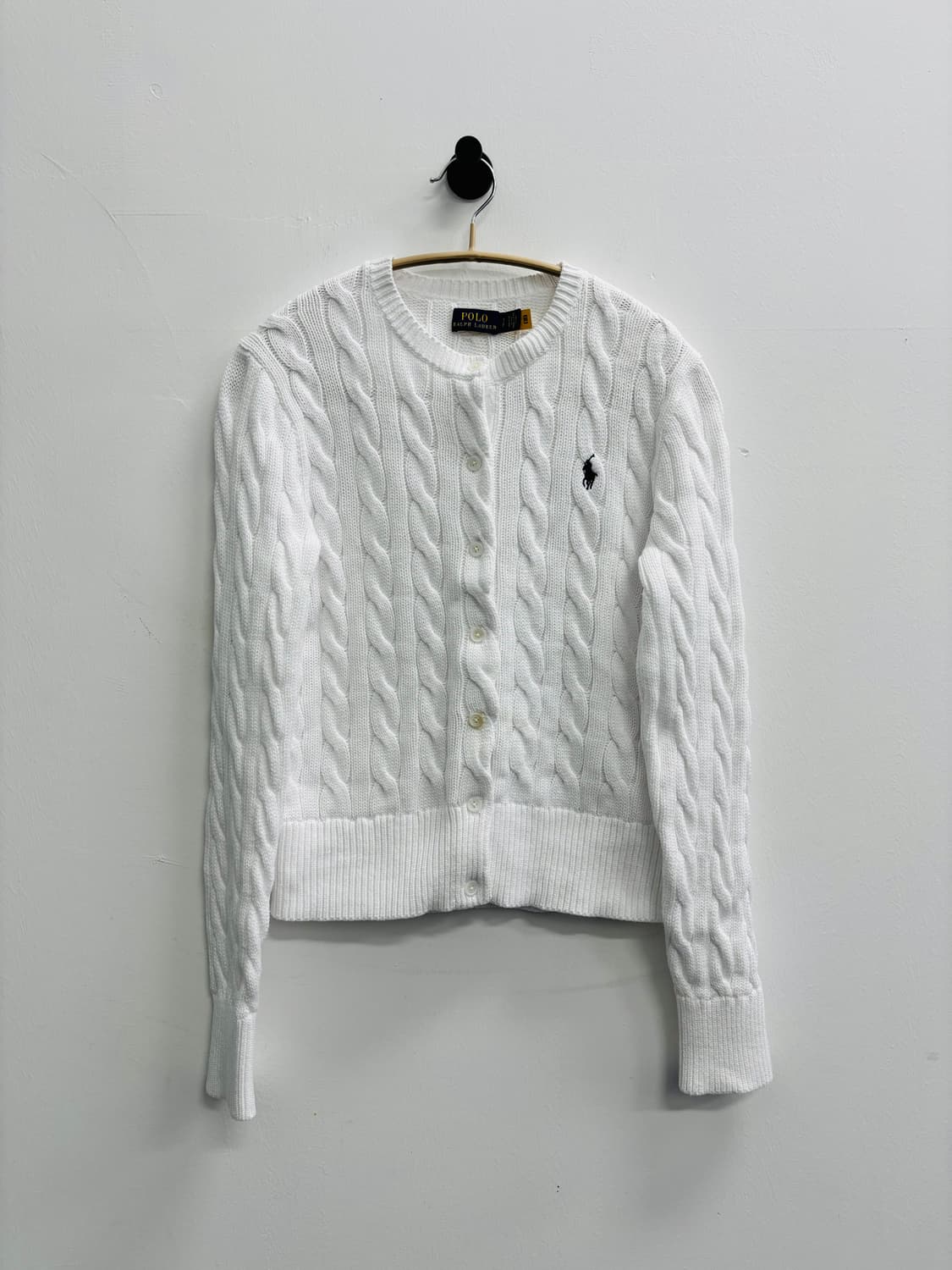 폴로 랄프 로렌 코튼 케이블 니트 가디건 상품이미지1