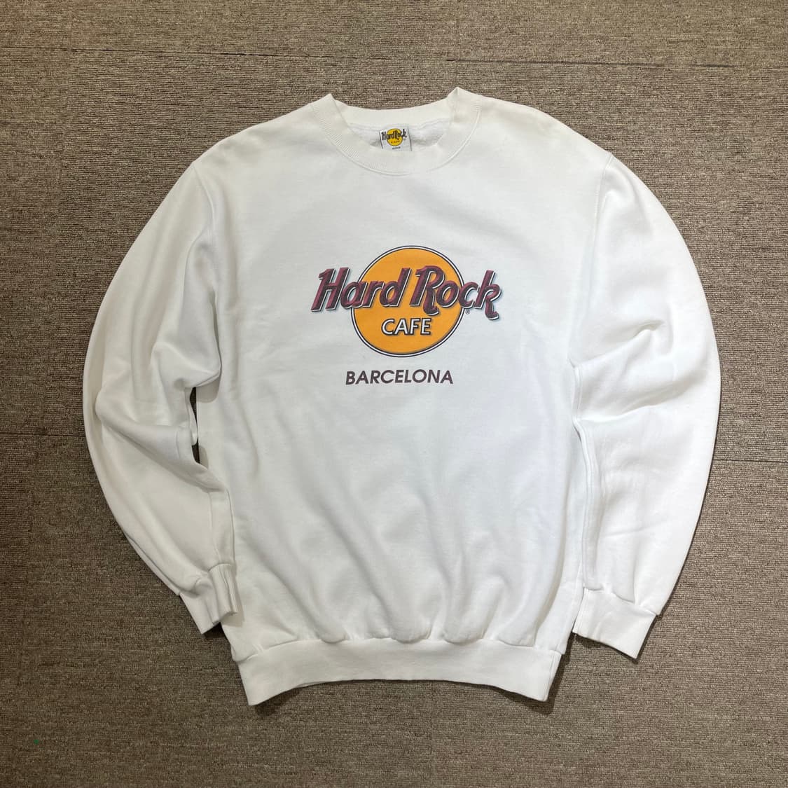 (XL) Hard rock 하드락 바르셀로나 프린팅 스웻 셔츠 맨투맨 상품이미지1