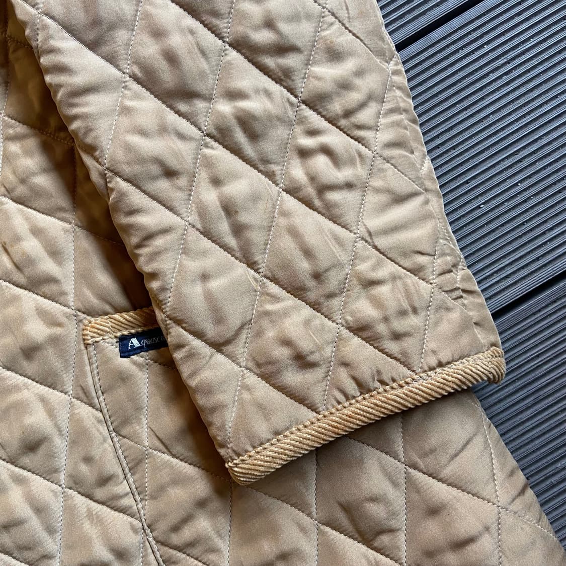 아쿠아스큐텀 실크 퀼팅 자켓 (103) 상품이미지6