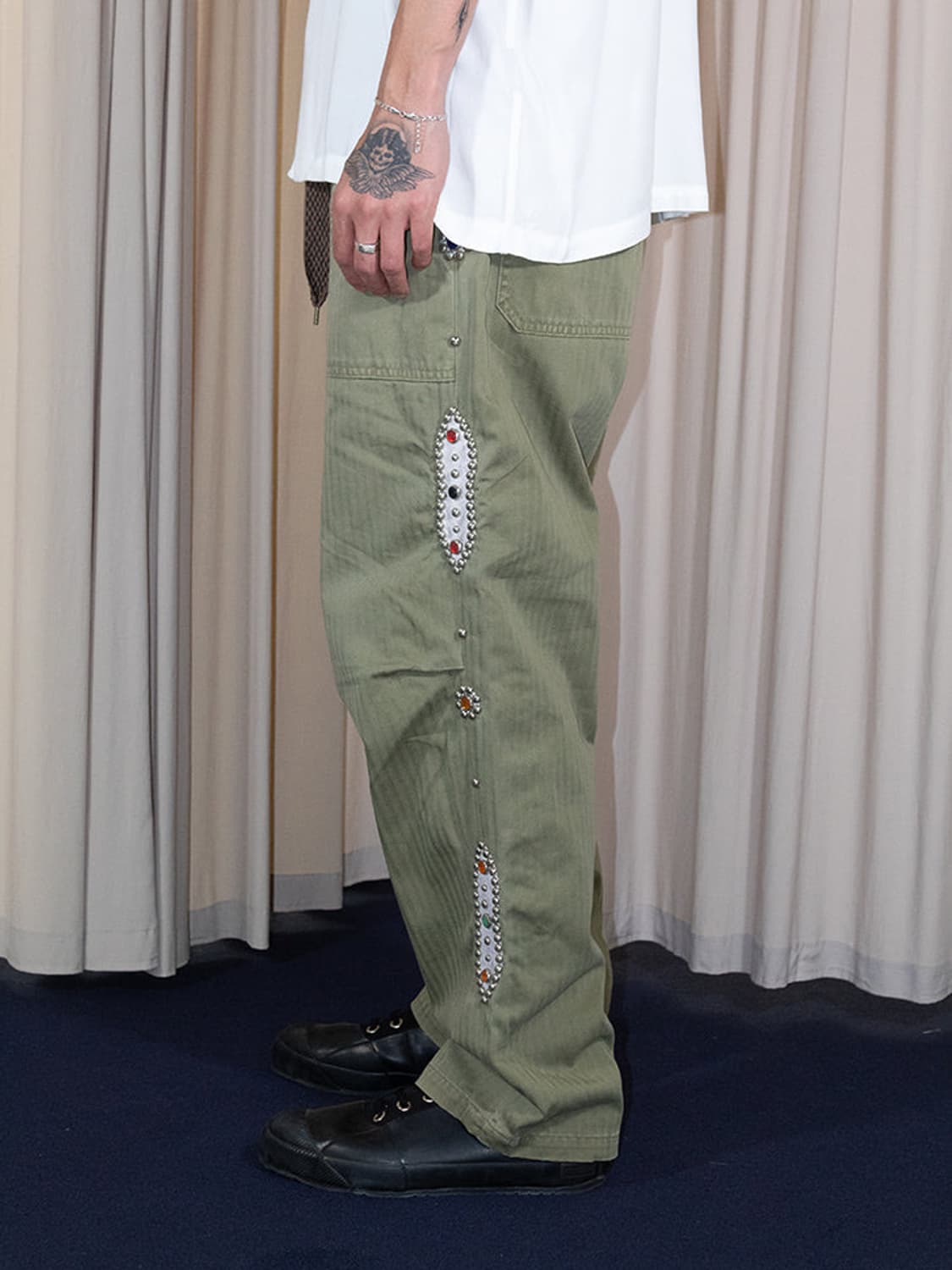 캐피탈 잼스톤 헤링본 이지 베이커 팬츠 4 상품이미지2