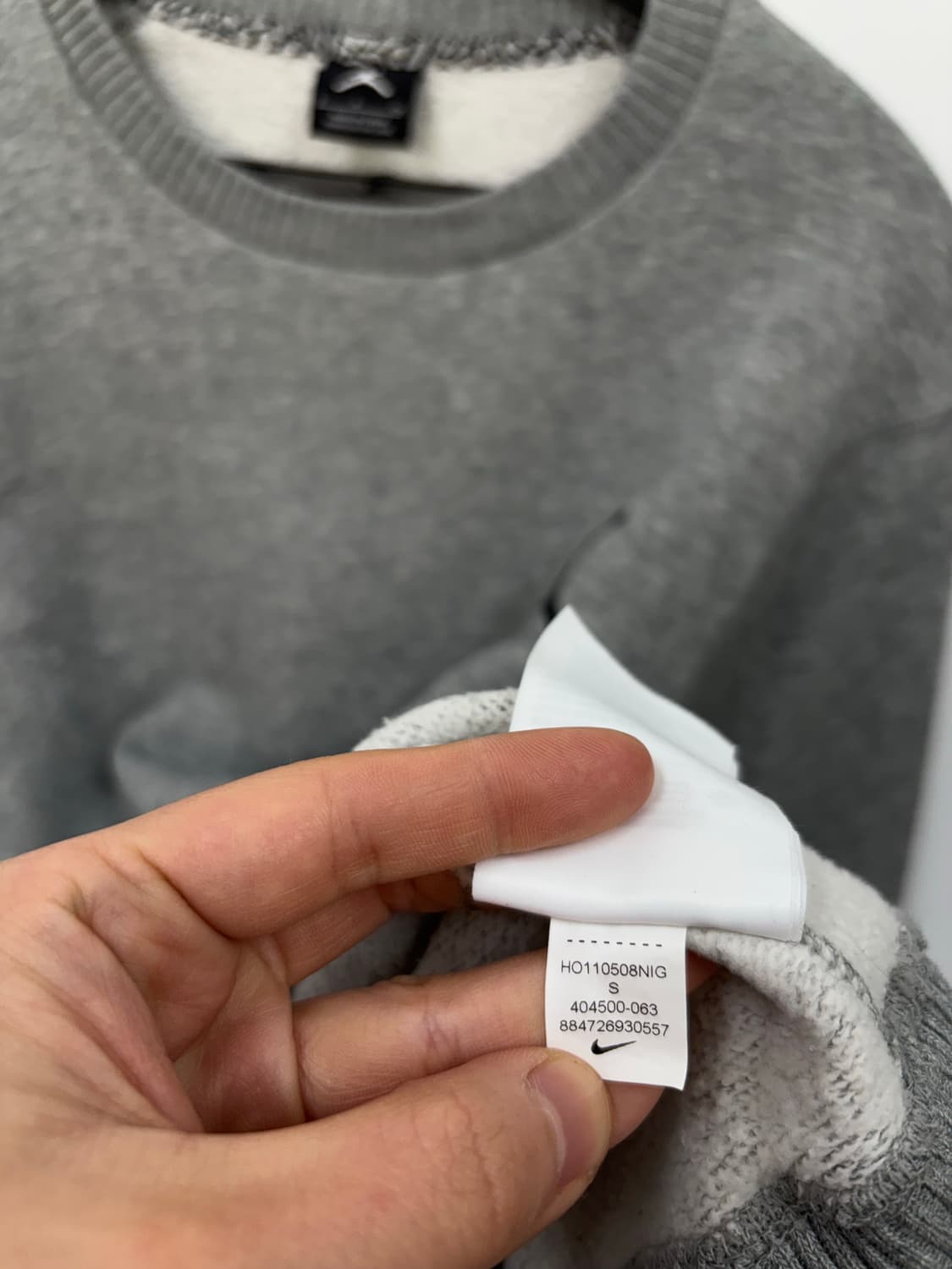 나이키 조던 로고자수 맨투맨 상품이미지6