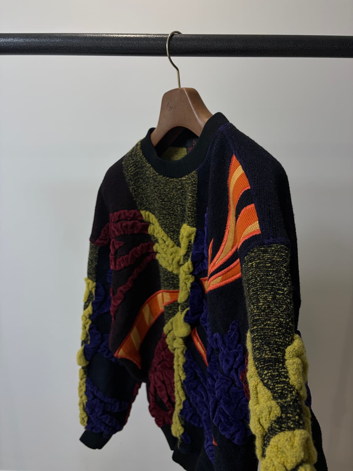 santafe 3D 패턴 니트 상품이미지2