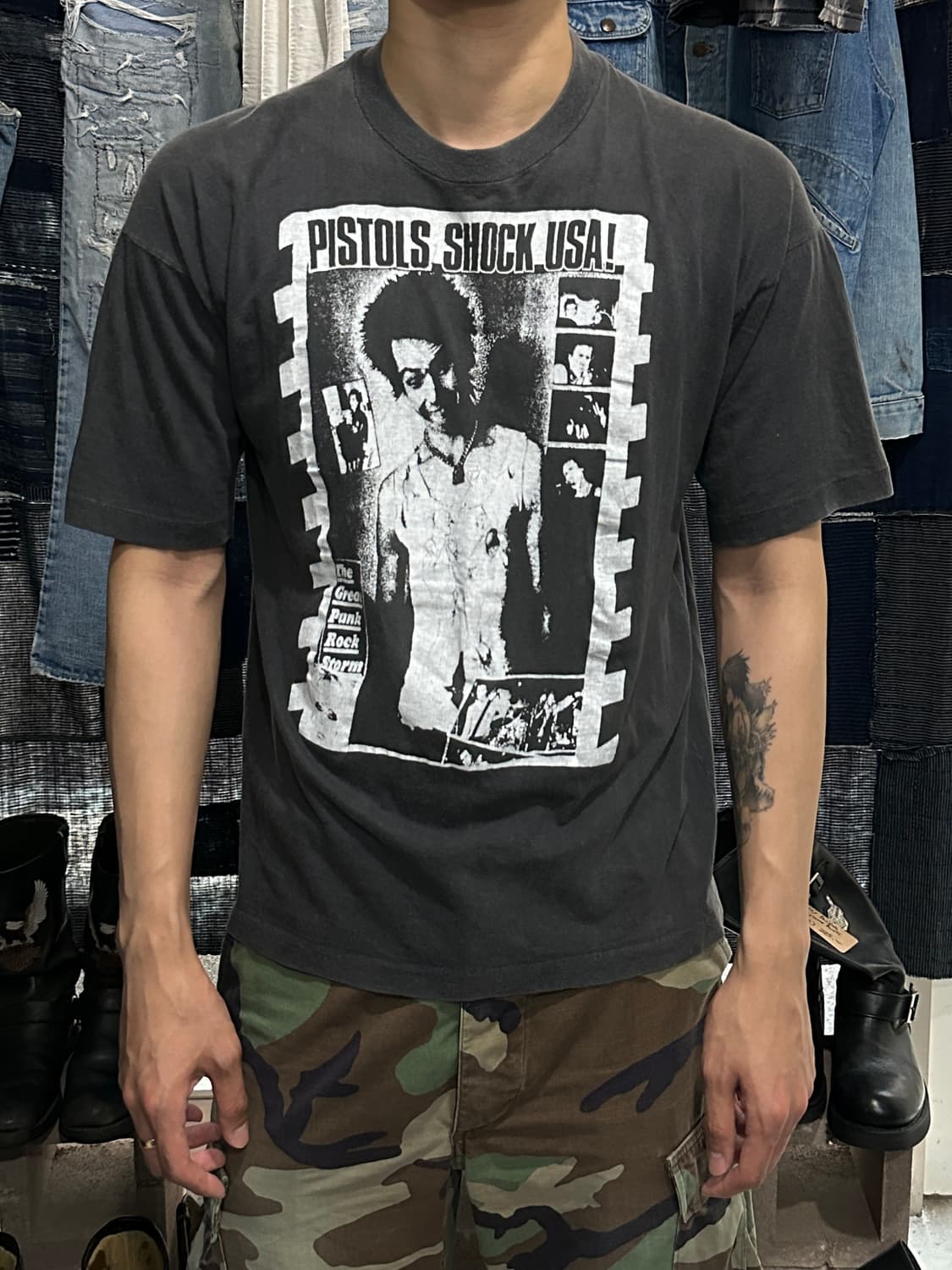 80’s Euro Made 섹스피스톨즈 시드비셔스 티셔츠 밴드 티셔츠 상품이미지2
