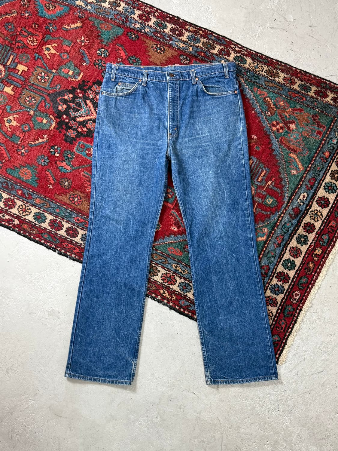 90's USA Made 빈티지 리바이스 517 오렌지탭 부츠컷 상품이미지2