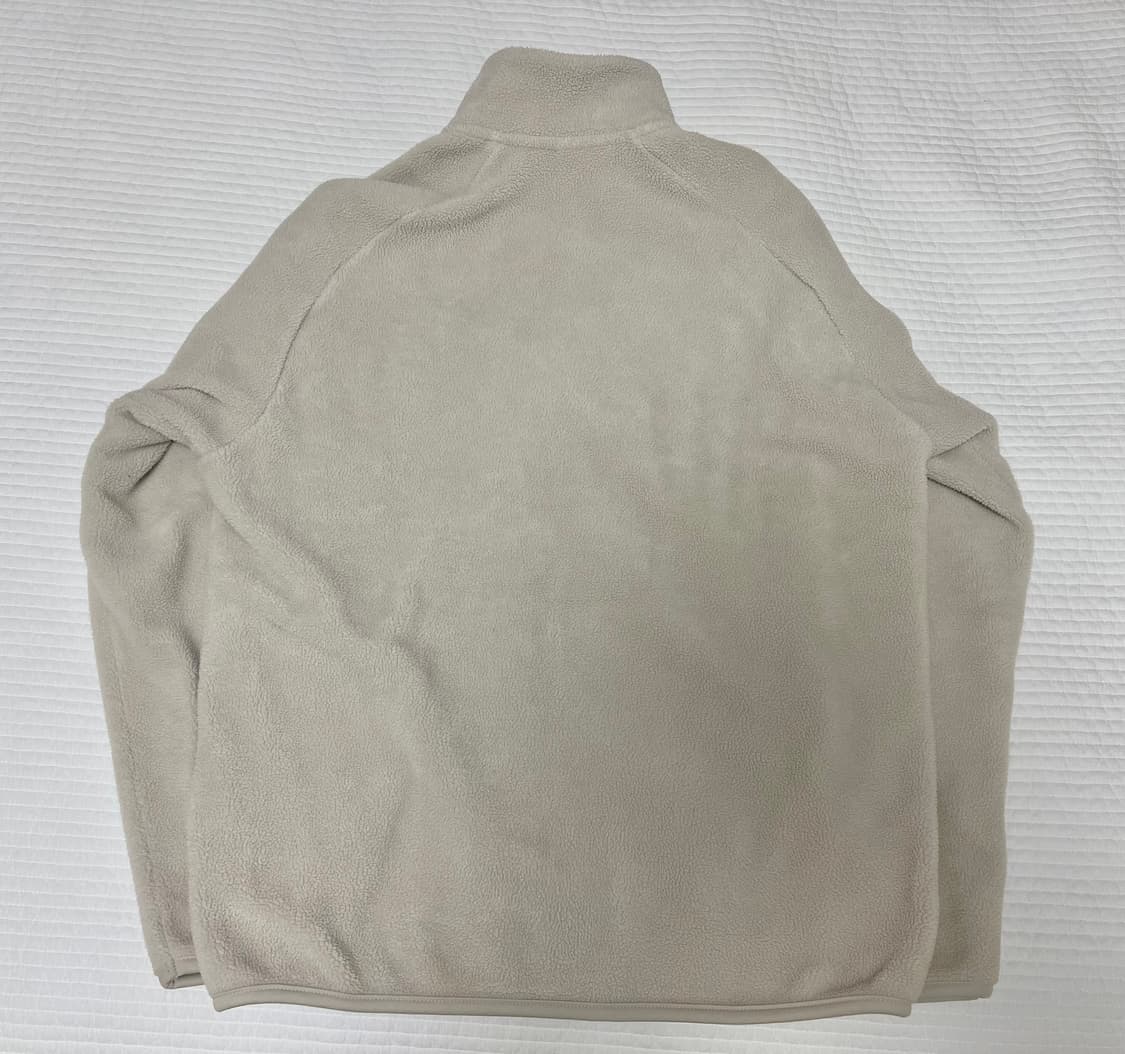 유니클로 아이보리 후리스(한 번 착용) 상품이미지2