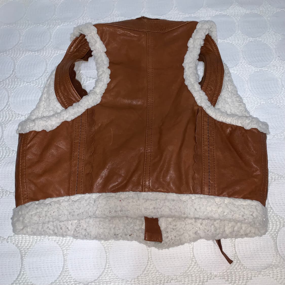 Vintage 가죽 조끼 상품이미지5