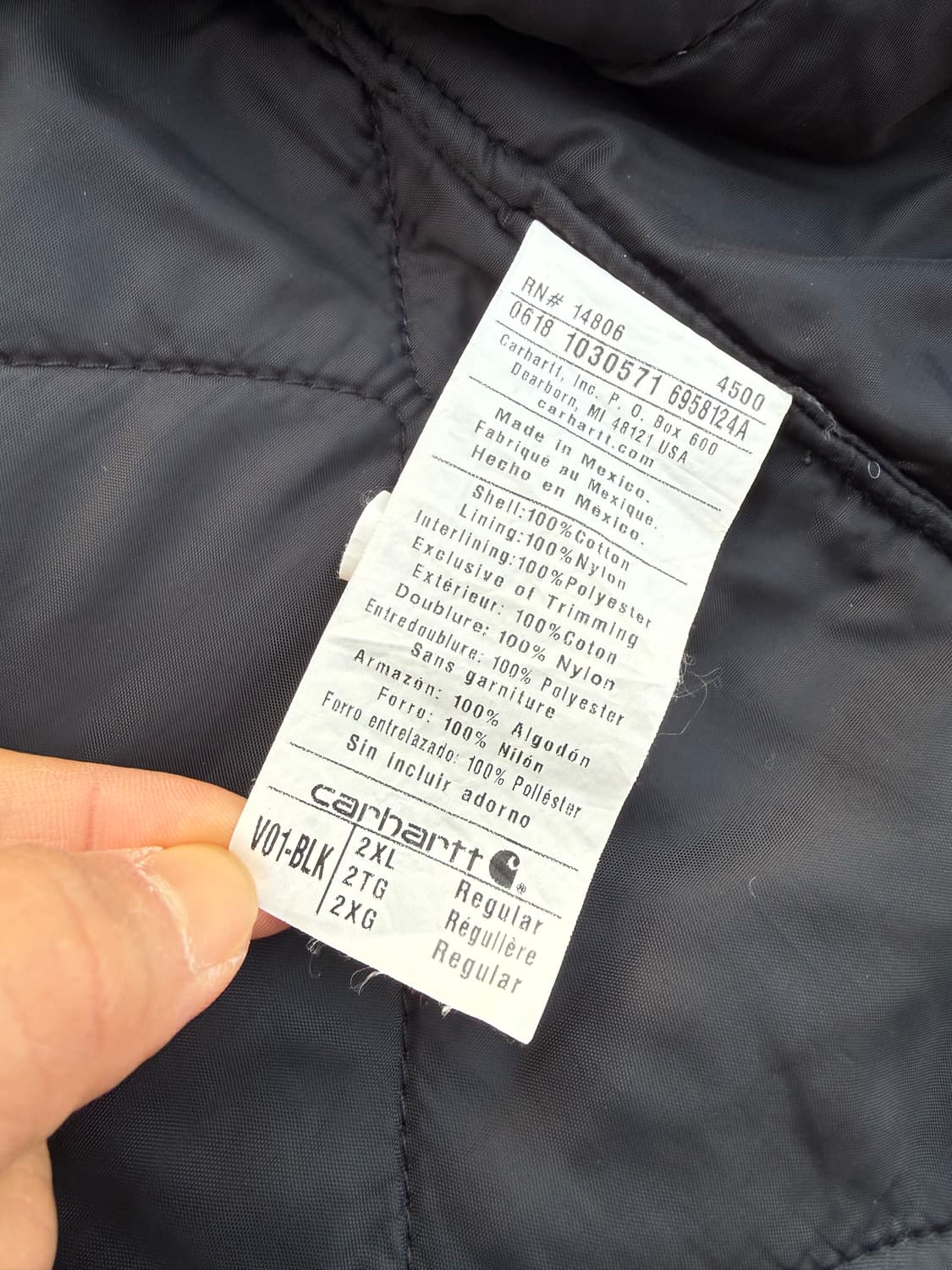 Carhartt 칼하트 워크 베스트 상품이미지4