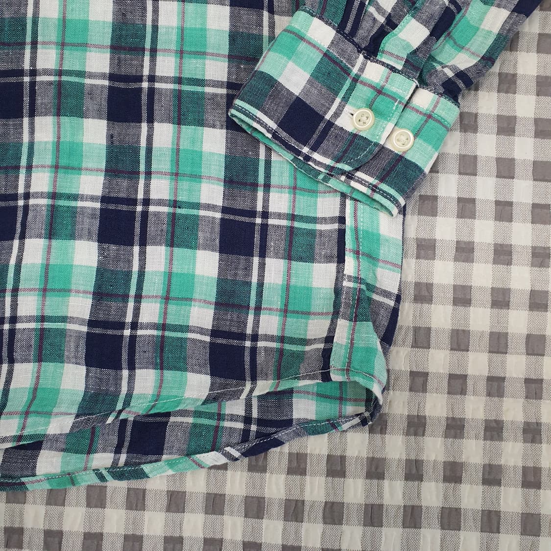 유니클로 마100 긴소매 셔츠 남자95 상품이미지4