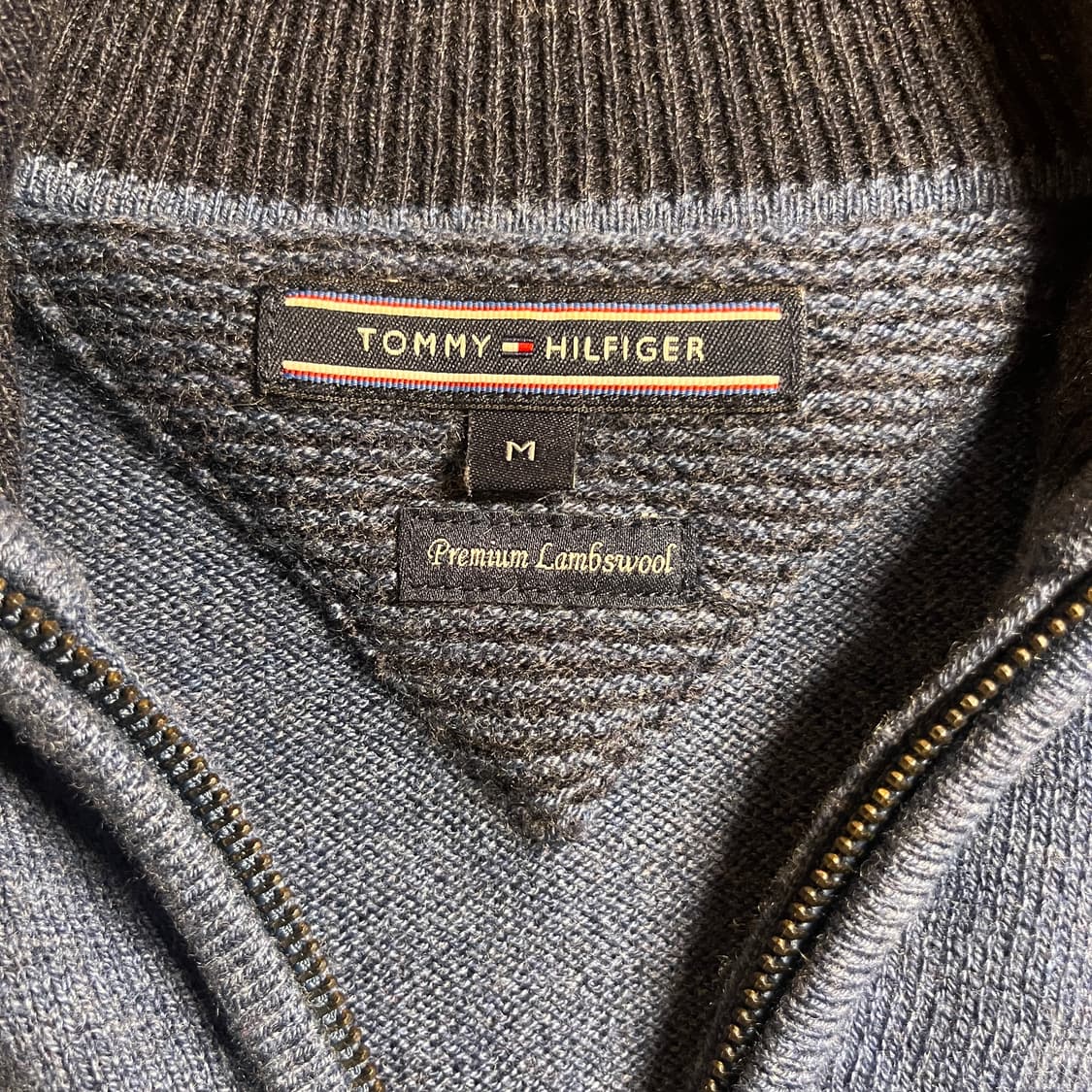 타미힐피거 램스울 반집업 니트 상품이미지8