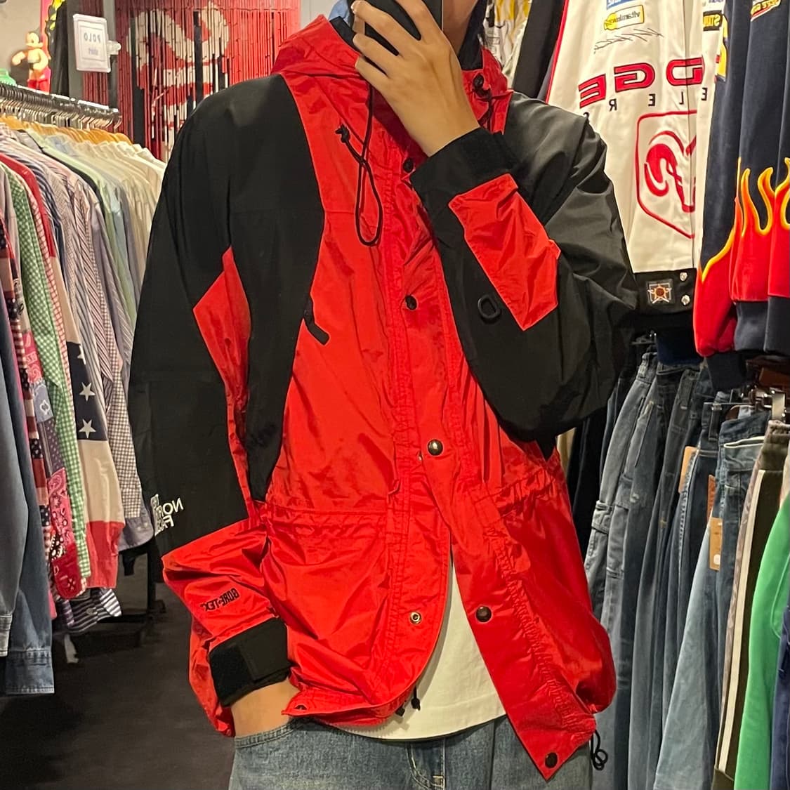 [IM] THE NORTH FACE 노스페이스 고어텍스 레드 자켓 상품이미지7