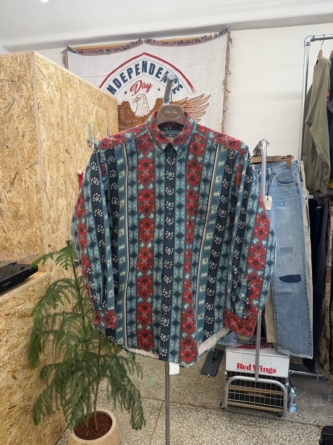 울리치 나바호 패턴 플란넬 셔츠 상품이미지1