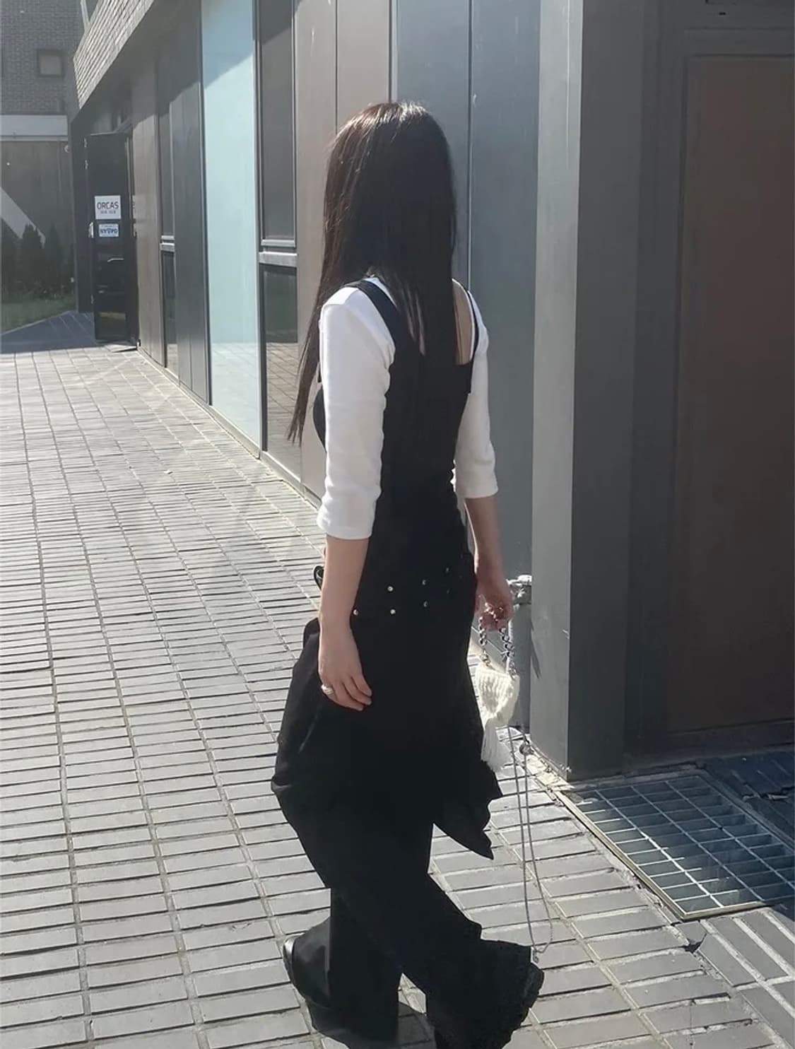 새상품) 더니로 언발 셔링 원피스 상품이미지6