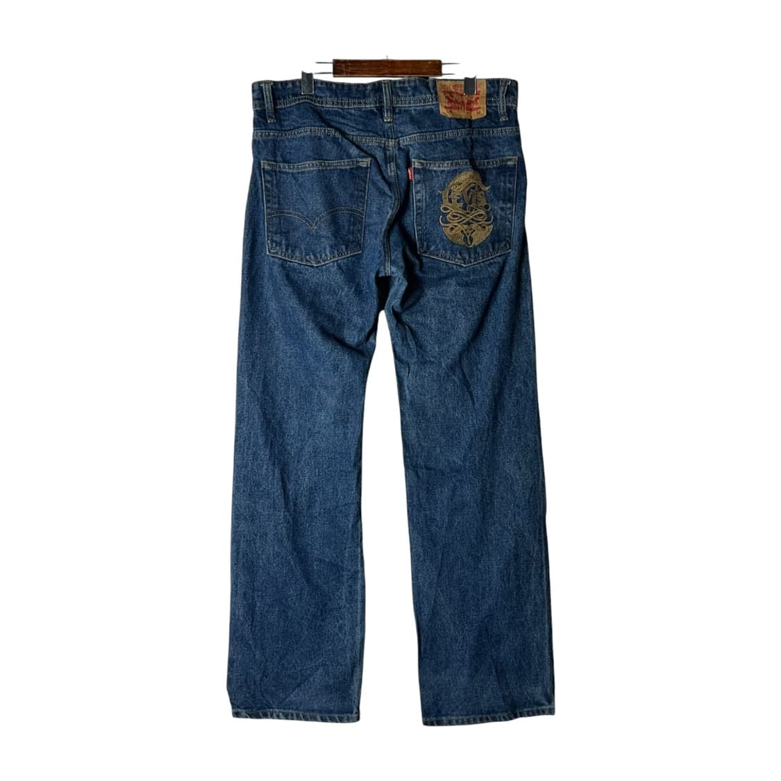 [Levi's] 리바이스 올드스쿨 자수 워싱 데님팬츠 상품이미지1