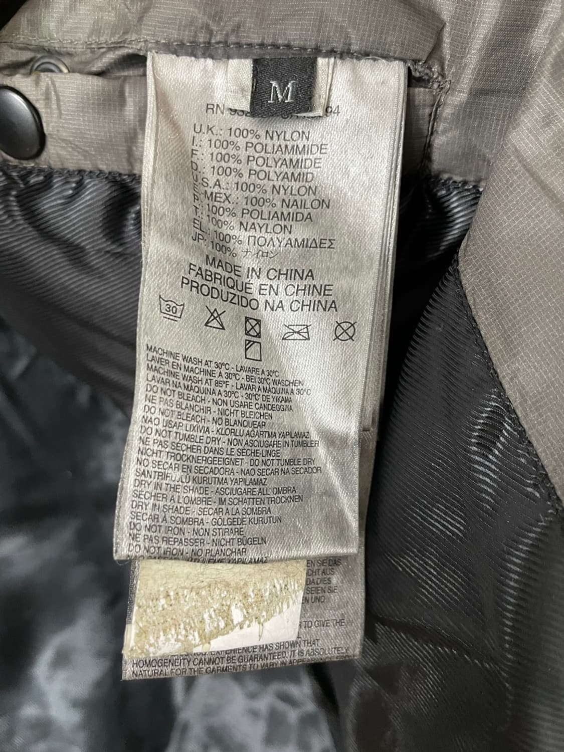 디젤 후드 퍼 퀼팅 다운 자켓 상품이미지4