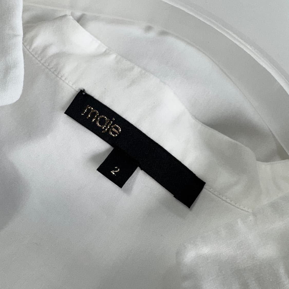 마쥬 maje 백 셔링 셔츠 상품이미지2